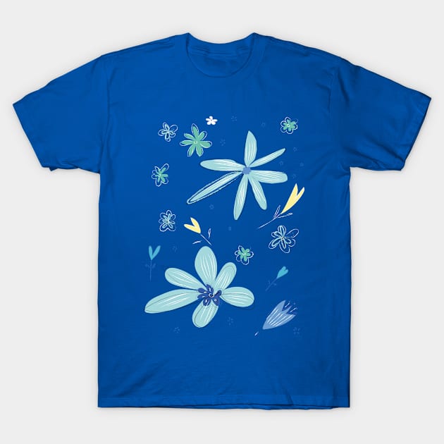 Flowers to dream of fairies T-Shirt by Slownessi